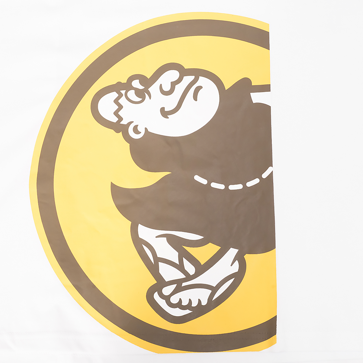 Pro Standard Padres Living Large CJ Drop Shoulder T-Shirt - Men's - White/Yellow/Brown