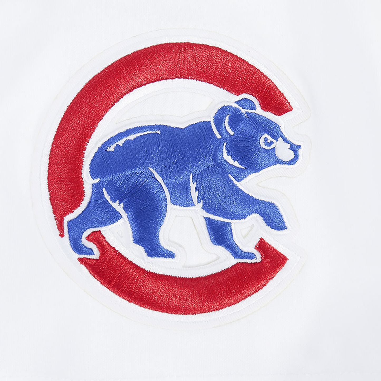 Pro Standard Cubs Living Large CJ Drop Shoulder T-Shirt - Men's - White/Red/Blue