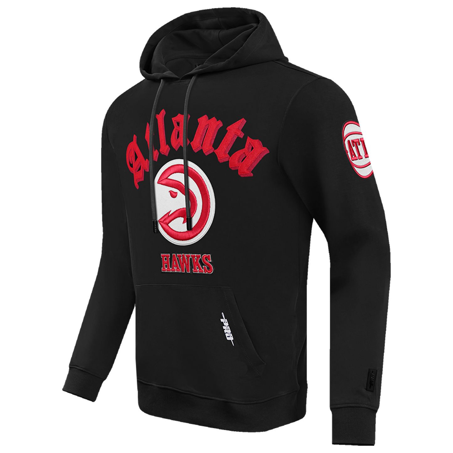 Pro Standard HAWKS OLD ENGLISH FLC PO HOODIE - Men's - Black