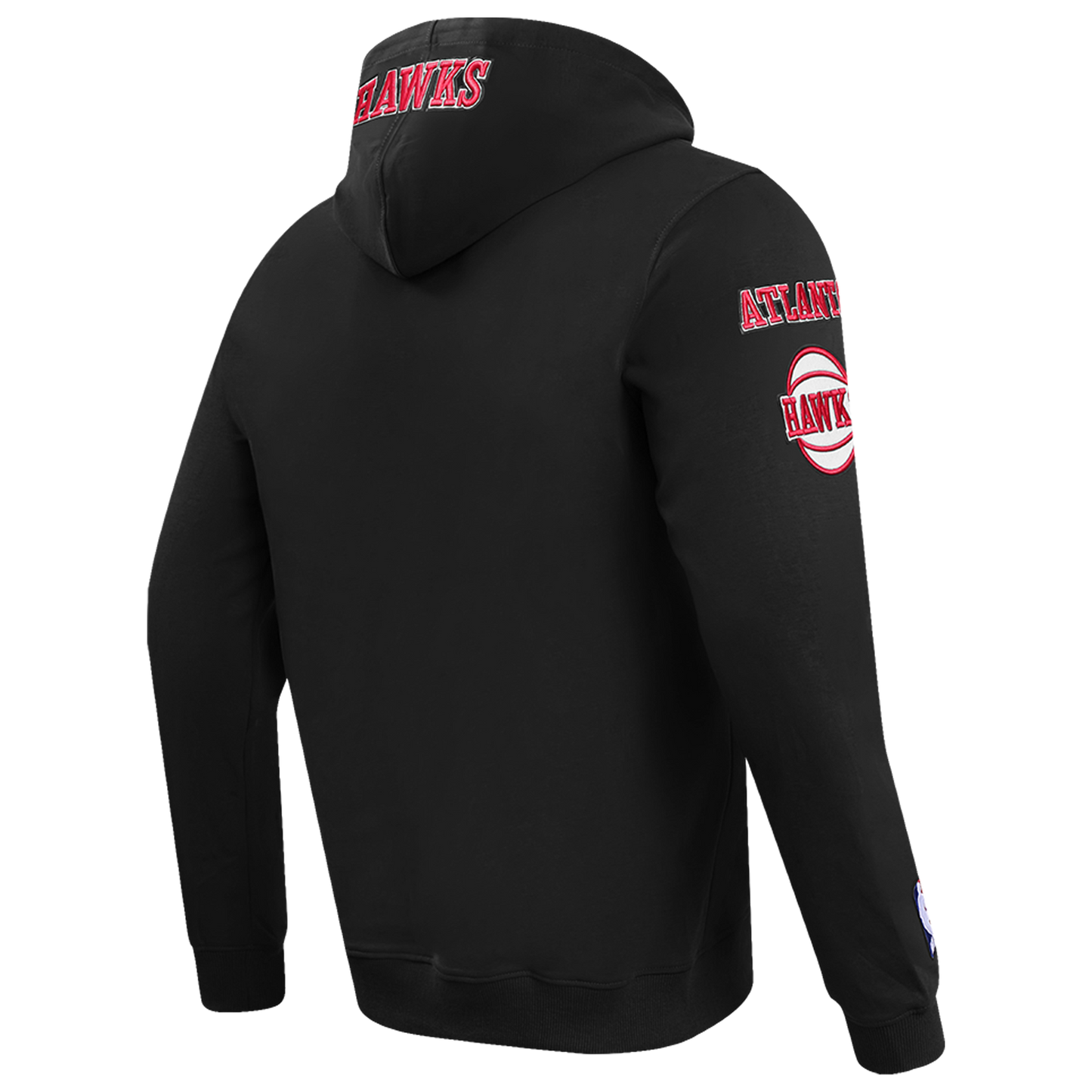 Pro Standard HAWKS OLD ENGLISH FLC PO HOODIE - Men's - Black
