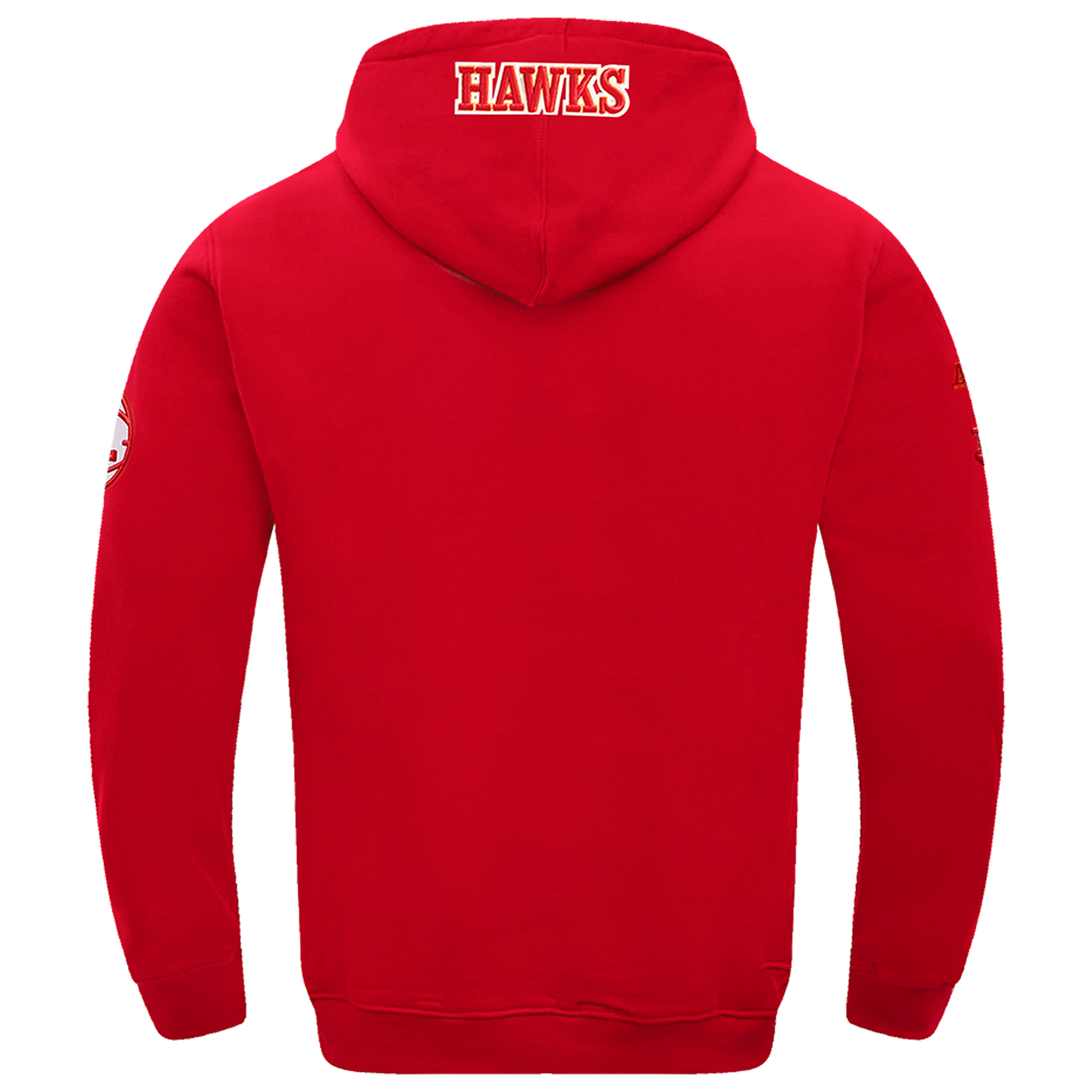 Pro Standard HAWKS OLD ENGLISH FLC PO HOODIE - Men's - Red