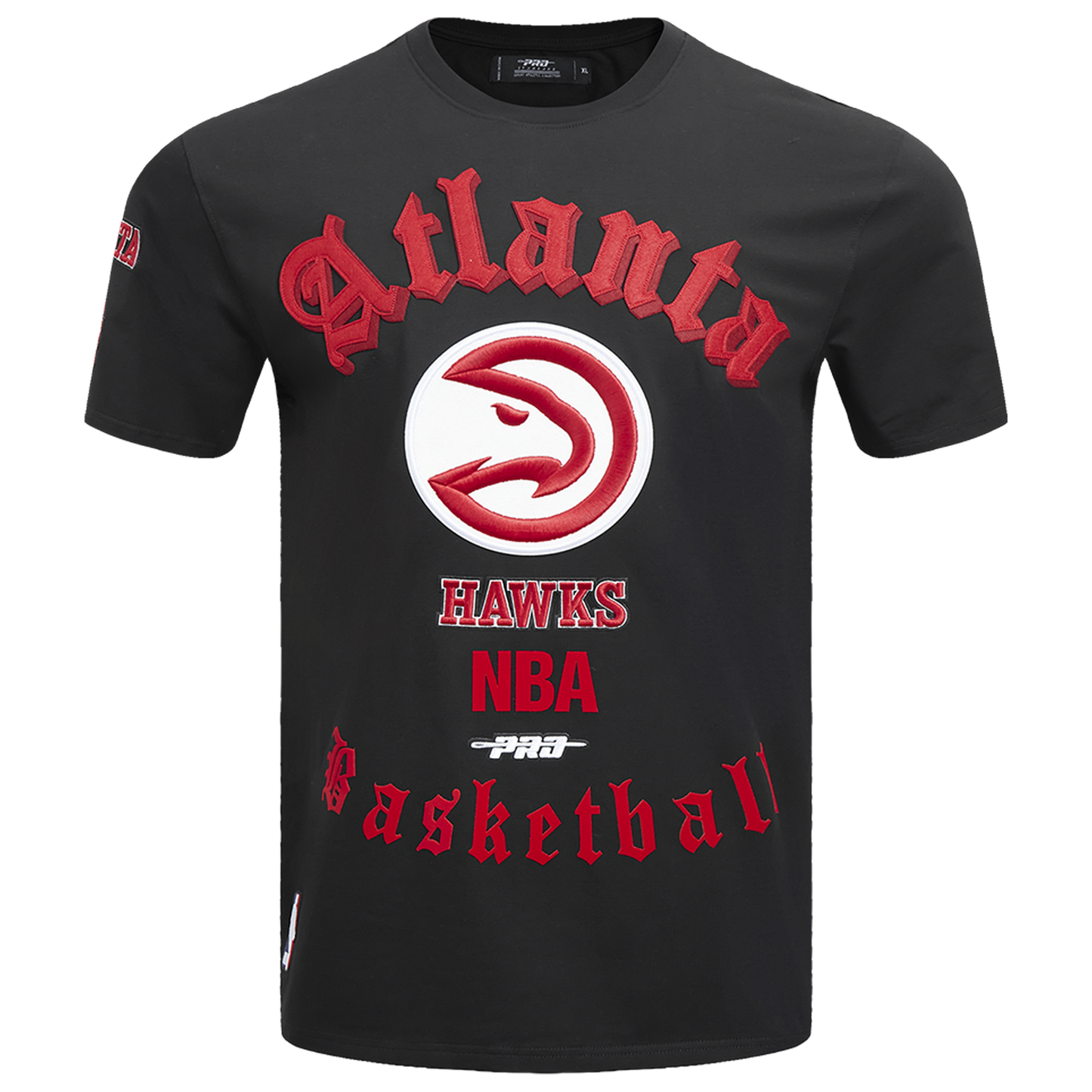 Pro Standard HAWKS OLD ENGLISH SJ TEE - Men's - Black