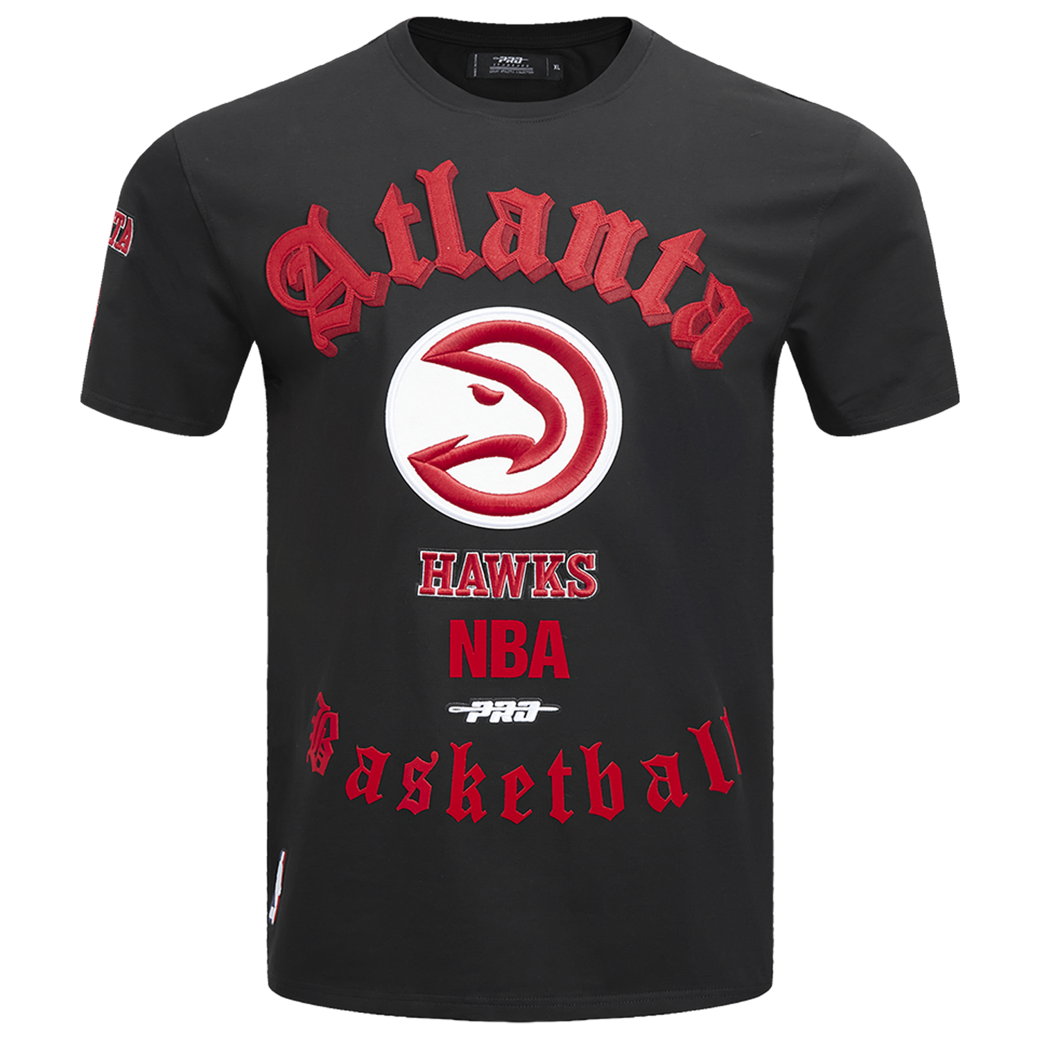 Pro Standard HAWKS OLD ENGLISH SJ TEE - Men's - Black
