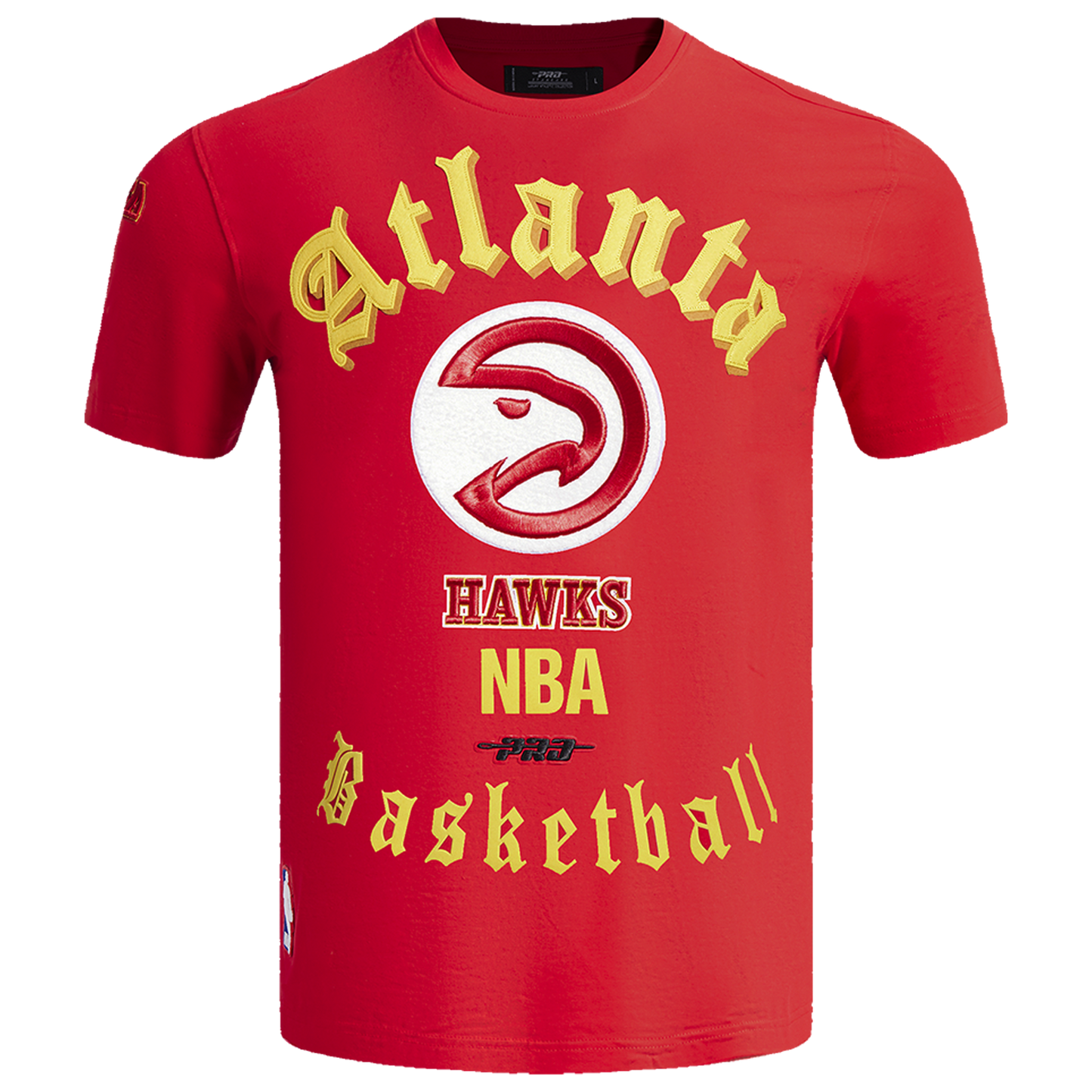 Pro Standard HAWKS OLD ENGLISH SJ TEE - Men's - Red