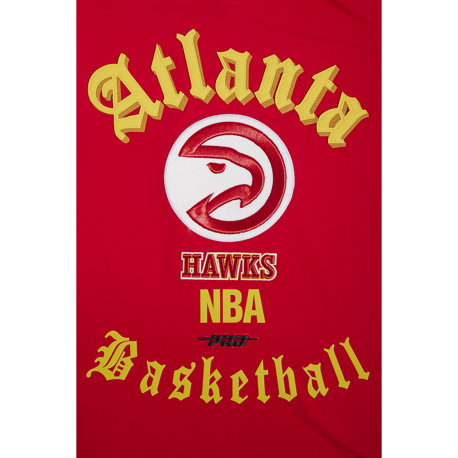 Pro Standard HAWKS OLD ENGLISH SJ TEE - Men's - Red