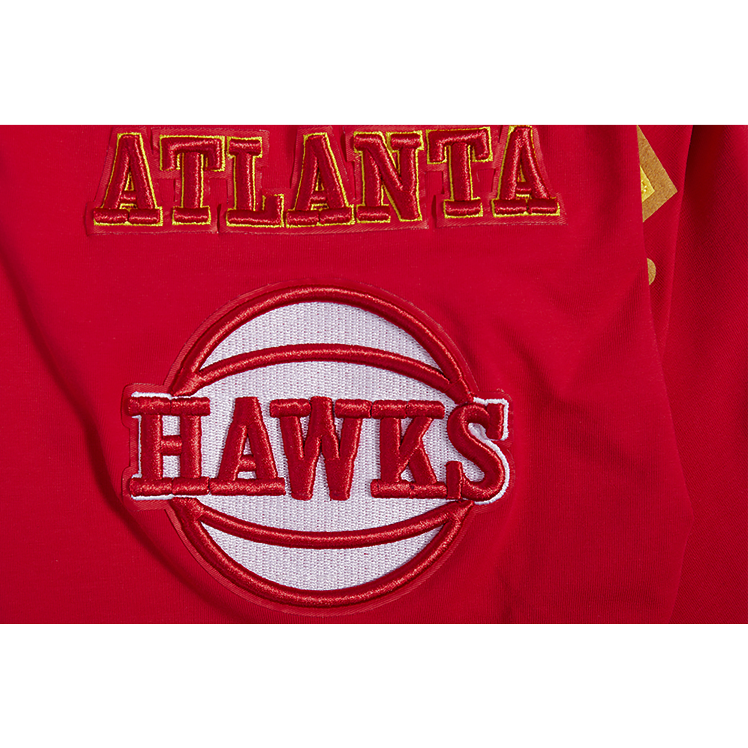 Pro Standard HAWKS OLD ENGLISH SJ TEE - Men's - Red