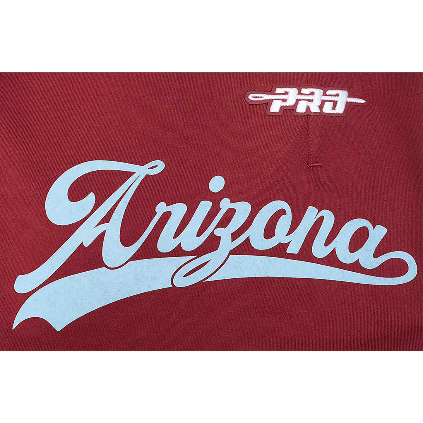 Pro Standard Diamondbacks Living Large Fleece Shorts - Men's - Maroon/Teal
