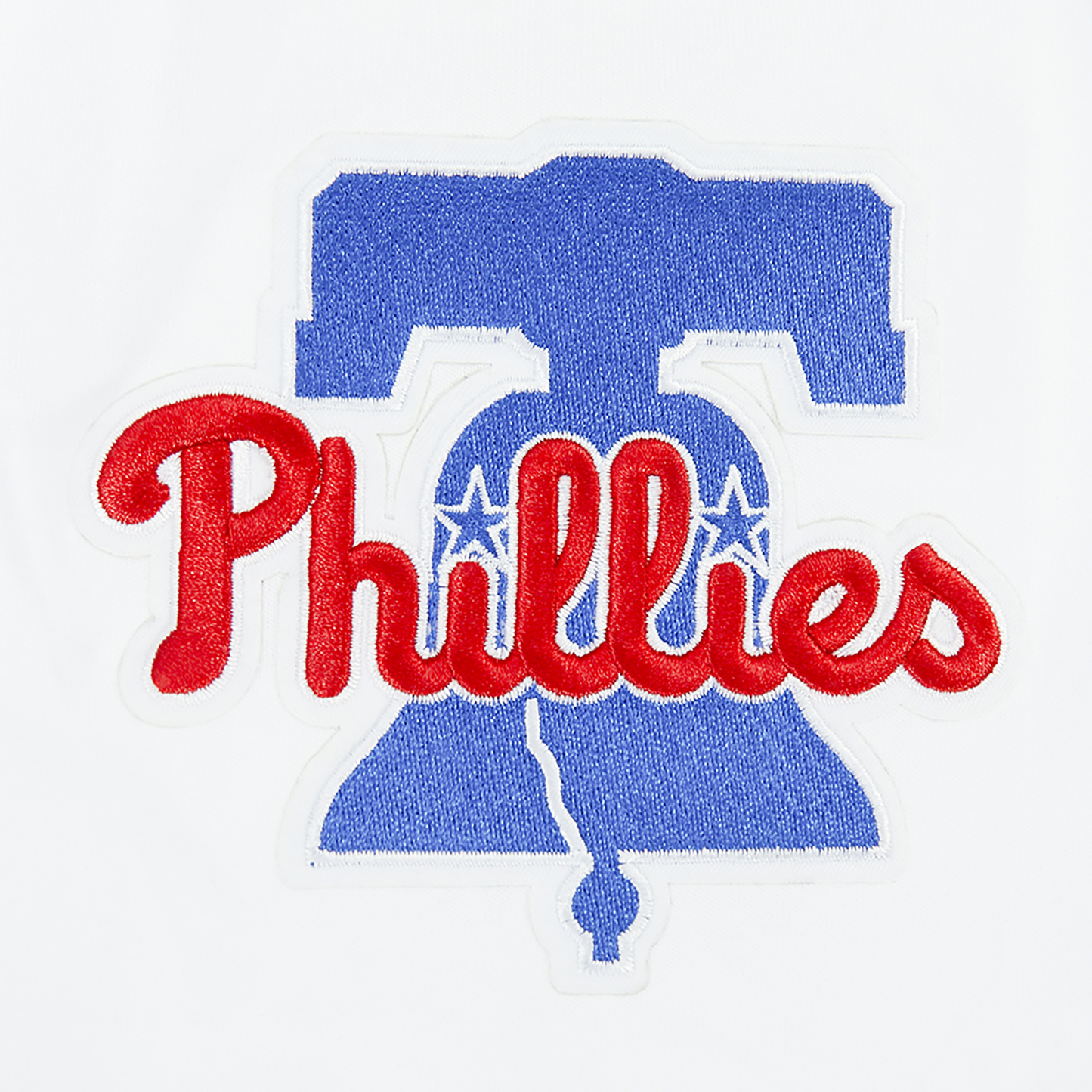 Pro Standard Phillies Living Large CJ Drop Shoulder T-Shirt - Men's - Red/White/Blue