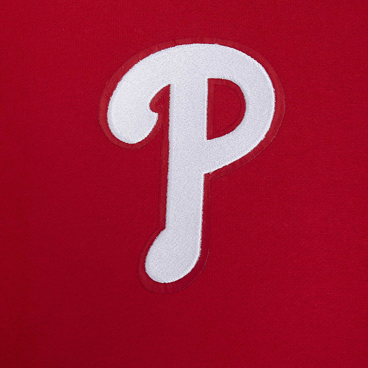 Pro Standard Phillies Living Large Drop Shoulder PO Hoodie - Men's - Blue/Red/White
