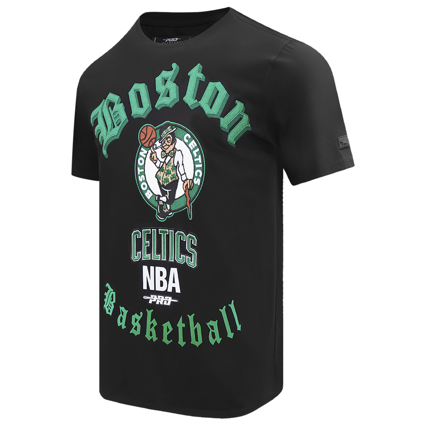 Pro Standard CELTICS OLD ENGLISH SJ TEE - Men's - Black