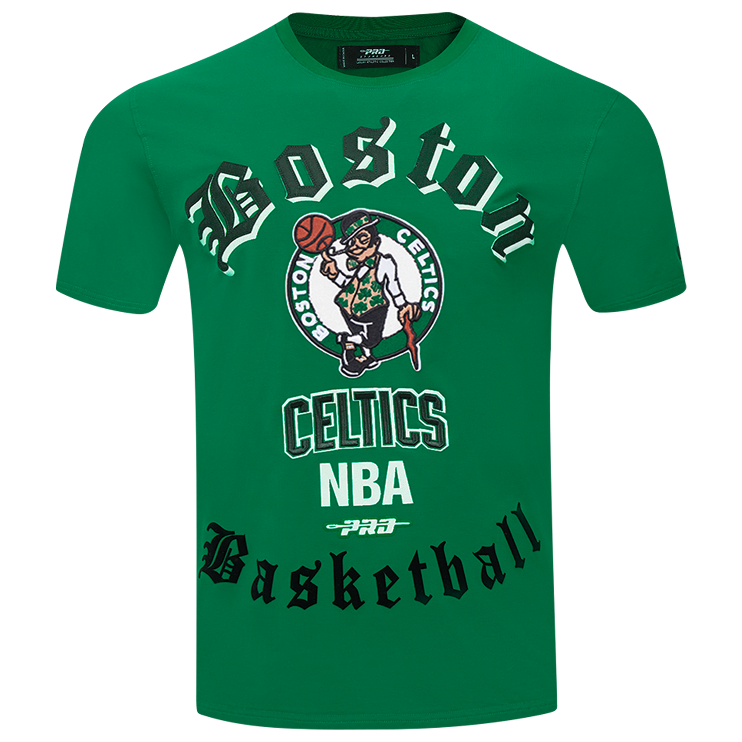 Pro Standard CELTICS OLD ENGLISH SJ TEE - Men's - Kelly Green