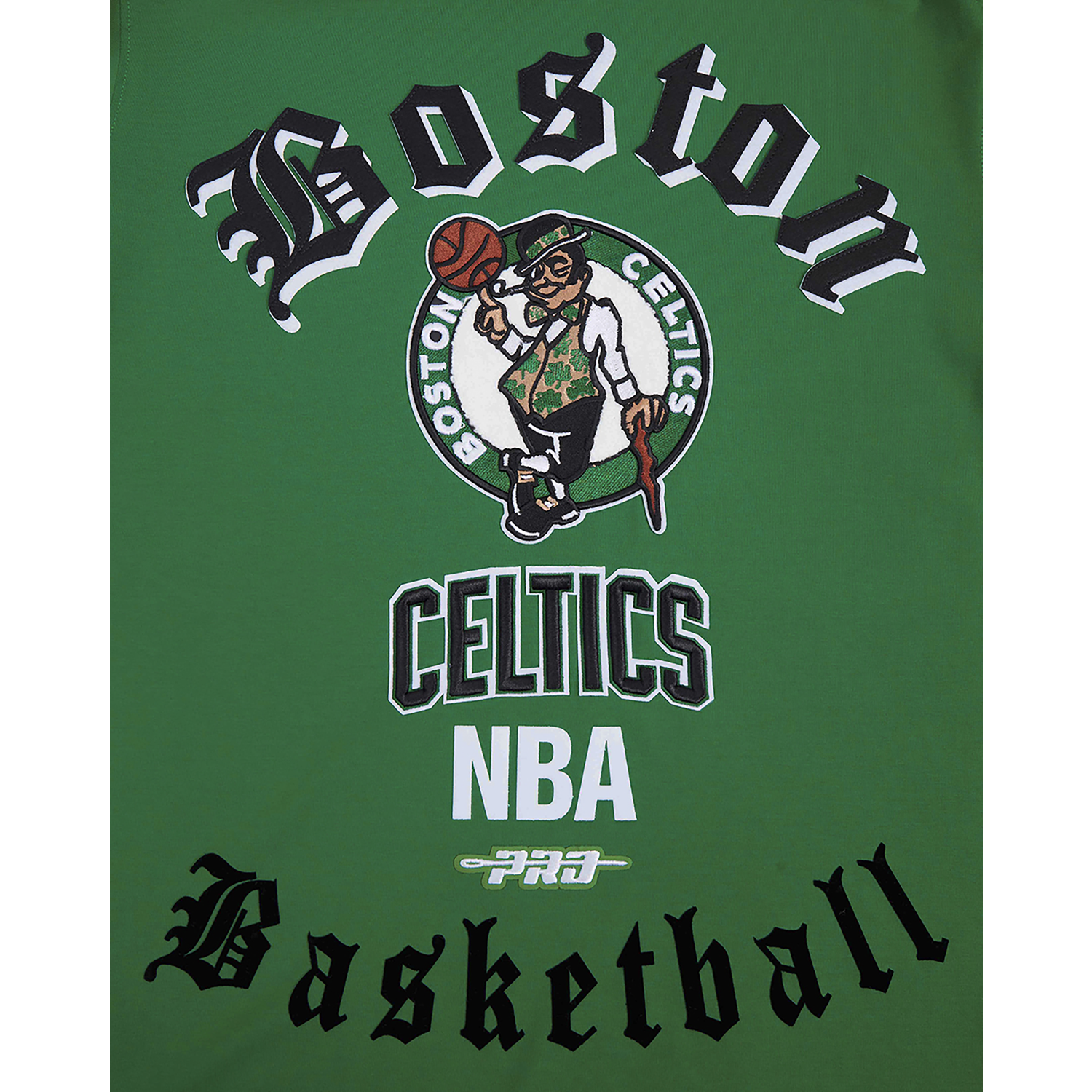 Pro Standard CELTICS OLD ENGLISH SJ TEE - Men's - Kelly Green