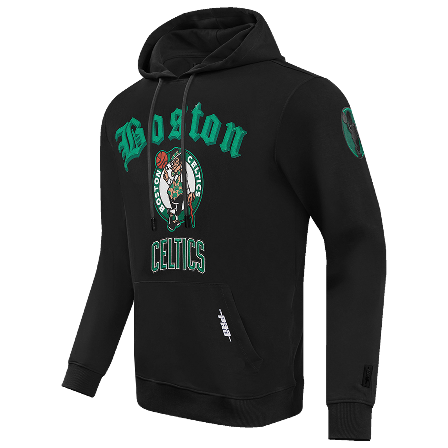 Pro Standard CELTICS OLD ENGLISH FLC PO HOODIE - Men's - Black