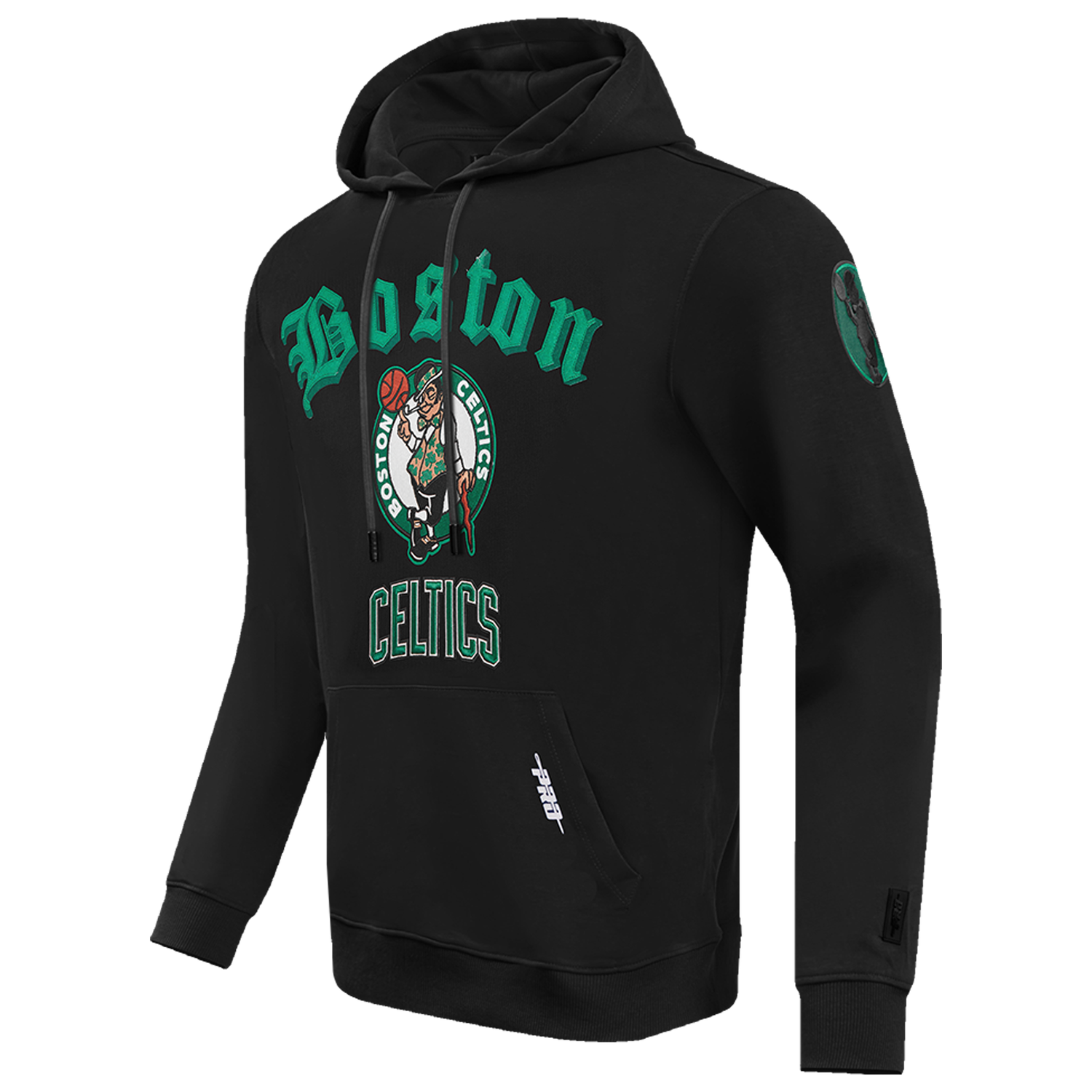Pro Standard CELTICS OLD ENGLISH FLC PO HOODIE - Men's - Black