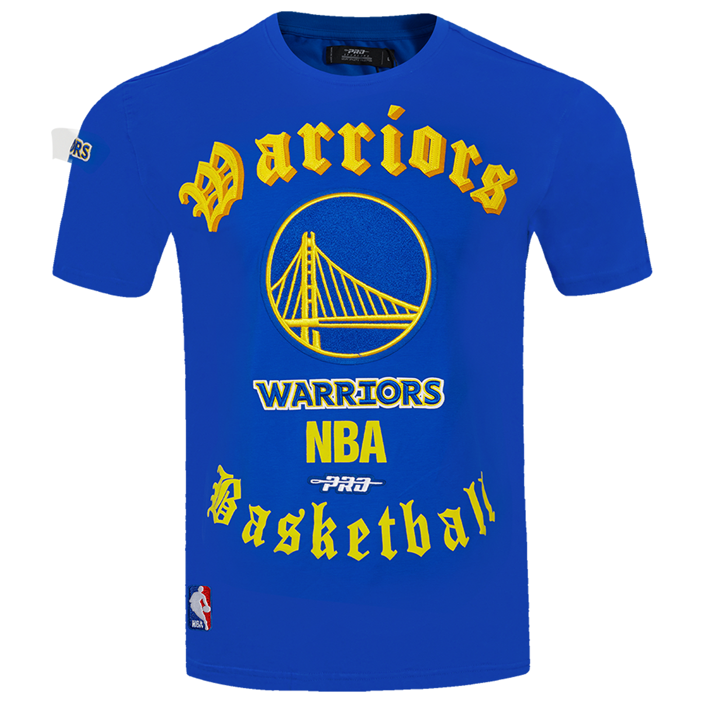 Pro Standard WARRIORS OLD ENGLISH SJ TEE - Men's - Royal Blue