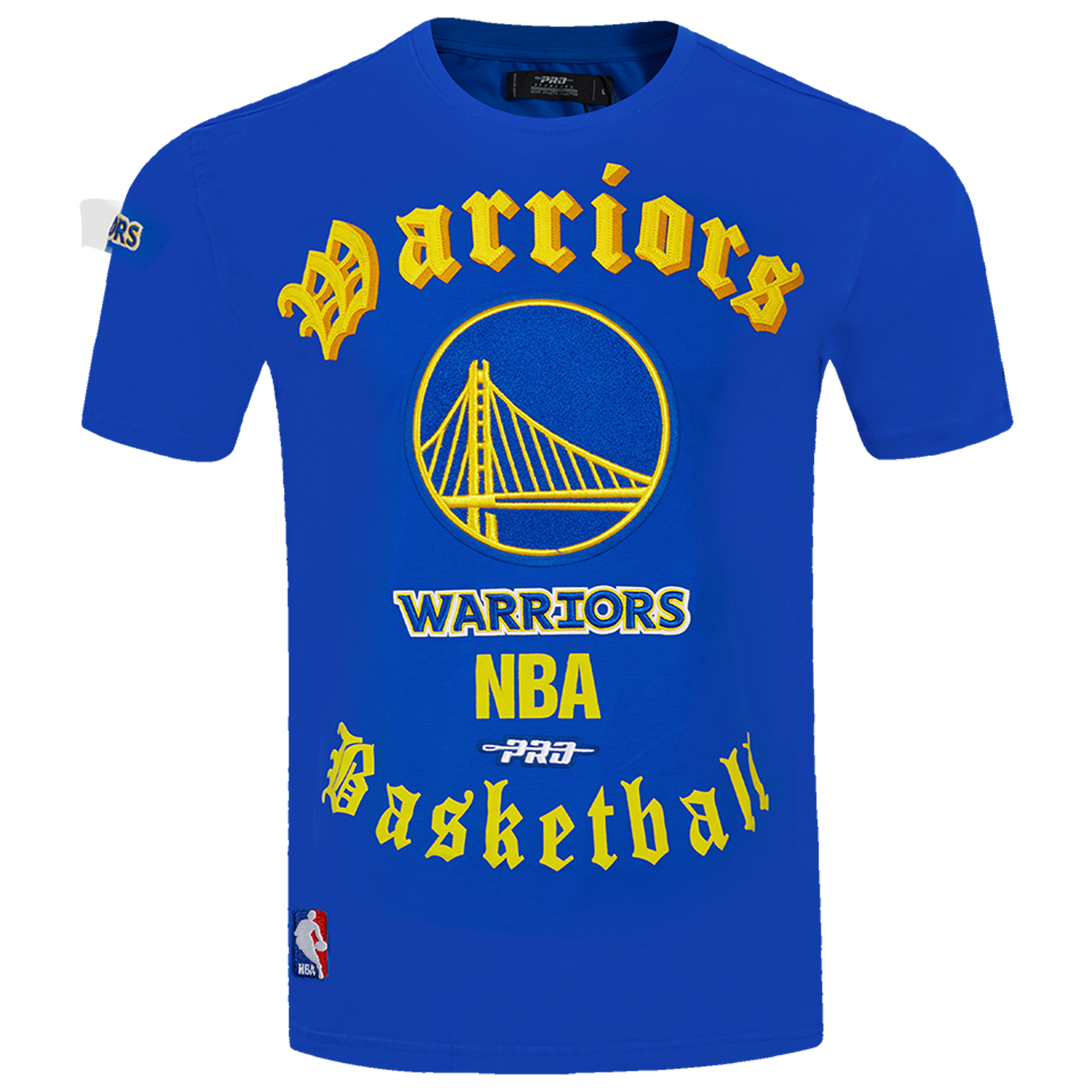 Pro Standard WARRIORS OLD ENGLISH SJ TEE - Men's - Royal Blue