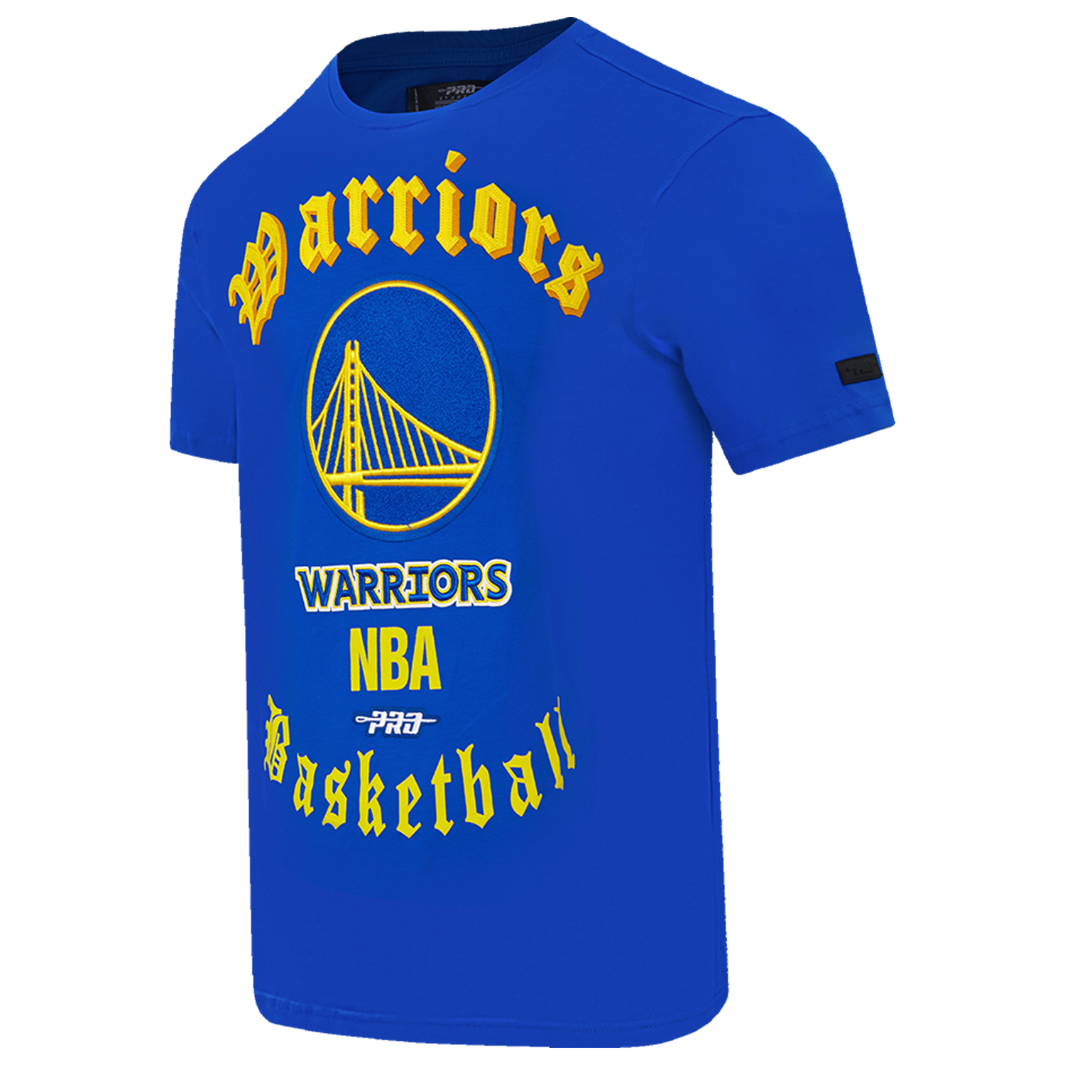 Pro Standard WARRIORS OLD ENGLISH SJ TEE - Men's - Royal Blue