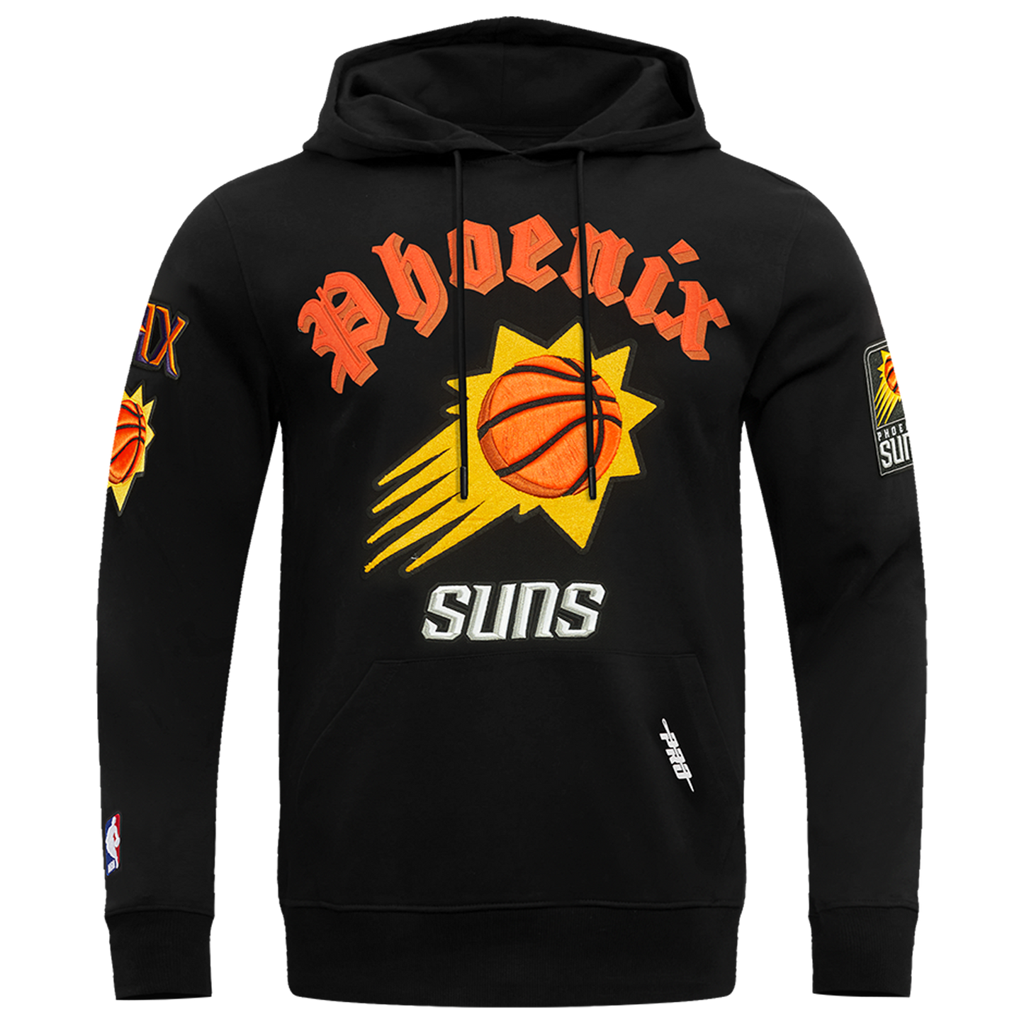 Pro Standard SUNS OLD ENGLISH FLC PO HOODIE - Men's - Black
