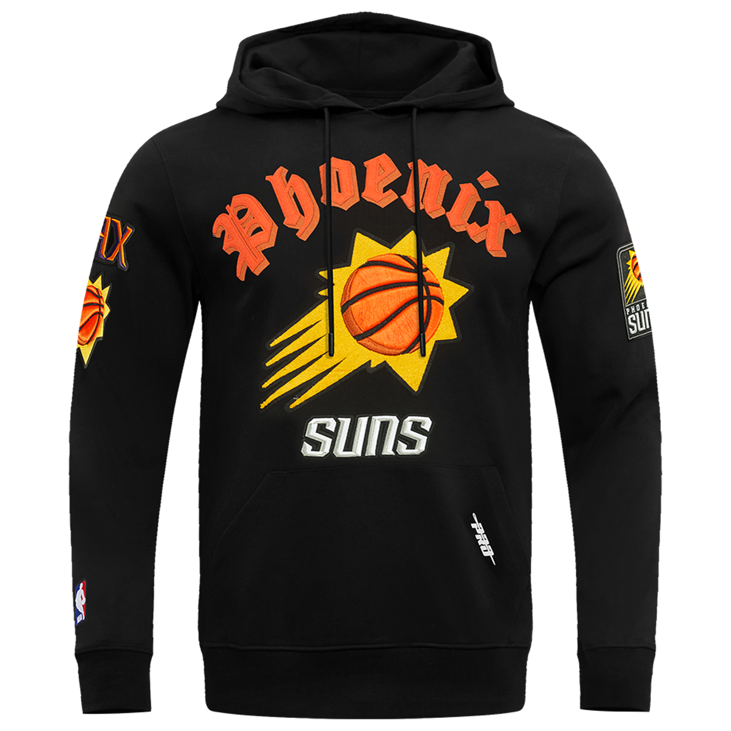 Pro Standard SUNS OLD ENGLISH FLC PO HOODIE - Men's - Black
