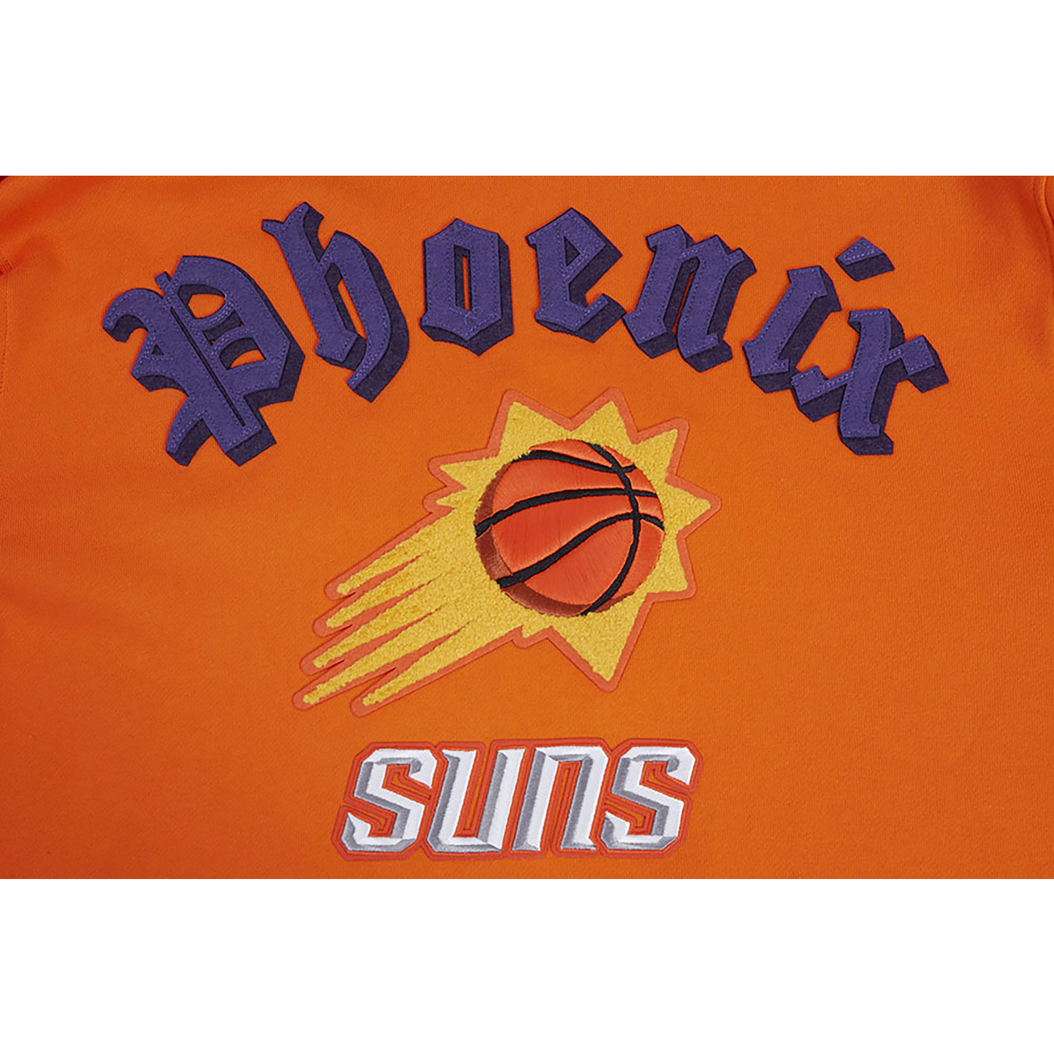 Pro Standard SUNS OLD ENGLISH FLC PO HOODIE - Men's - Orange