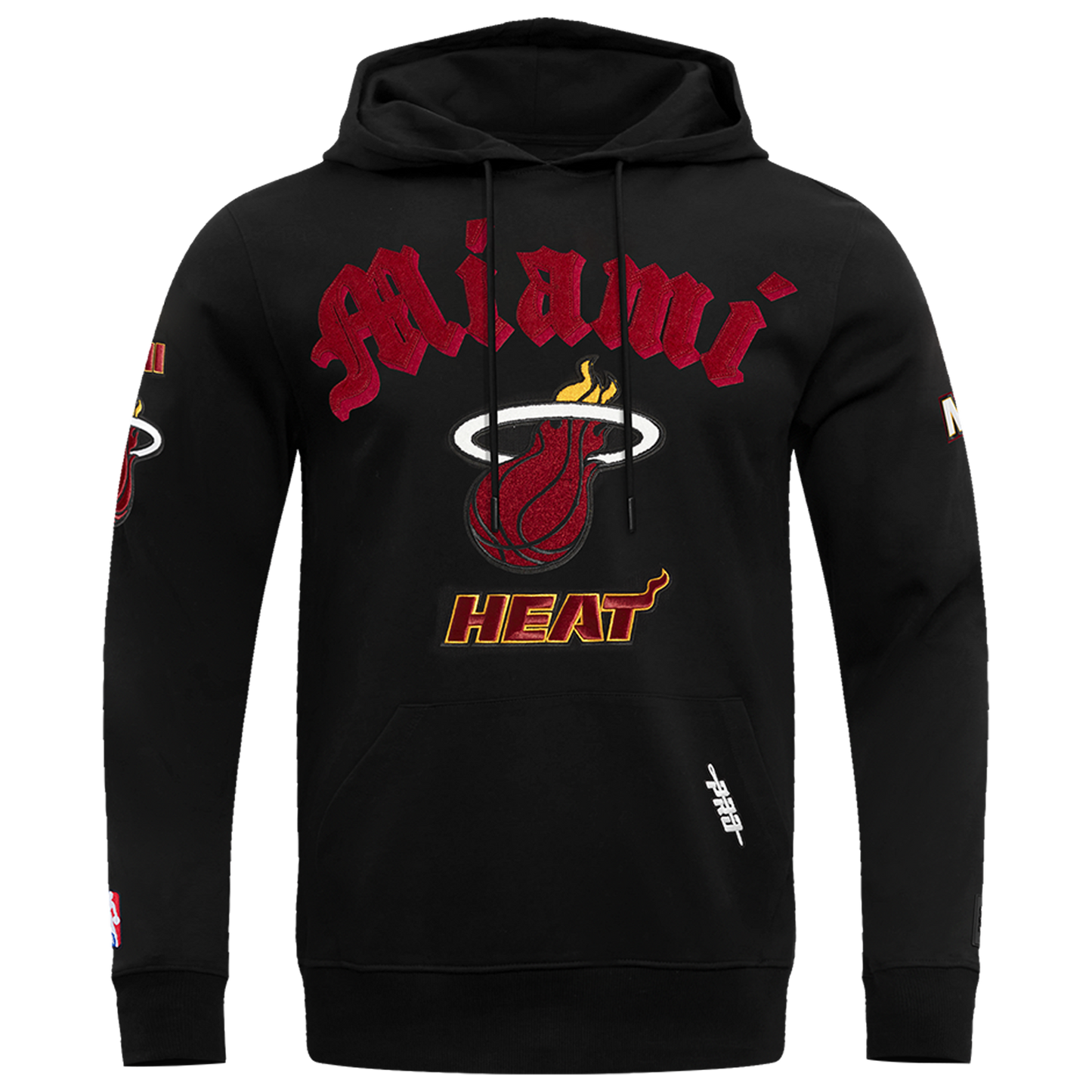 Pro Standard HEAT OLD ENGLISH FLC PO HOODIE - Men's - Black