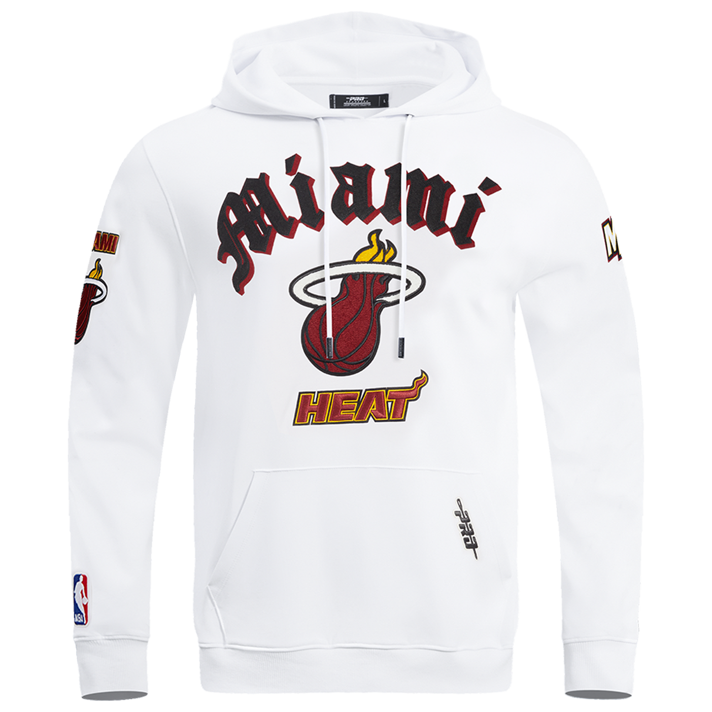Pro Standard HEAT OLD ENGLISH FLC PO HOODIE - Men's - White
