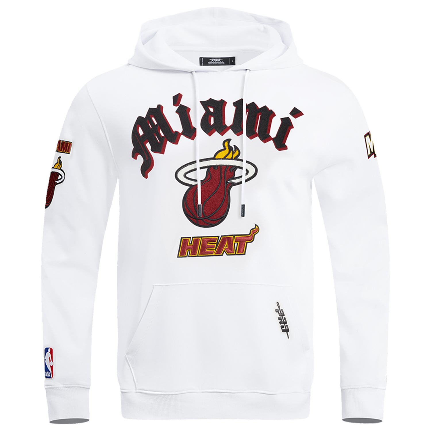 Pro Standard HEAT OLD ENGLISH FLC PO HOODIE - Men's - White