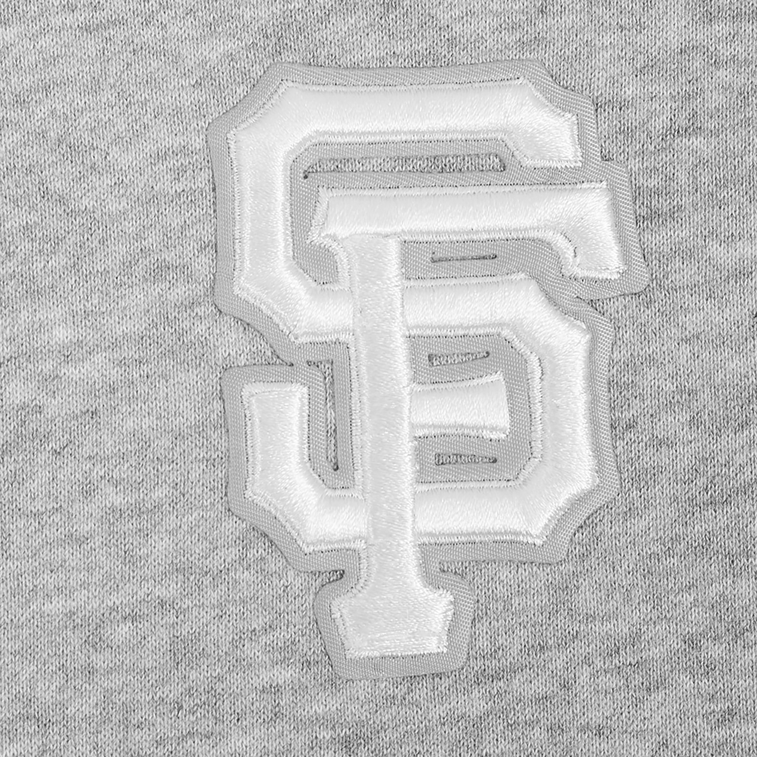 Pro Standard Giants Classic DS PO Hoodie - Men's - White/Grey