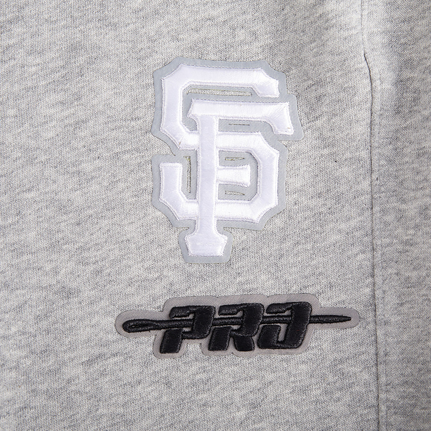 Pro Standard Giants Classic Sweatpants - Men's - Grey/White