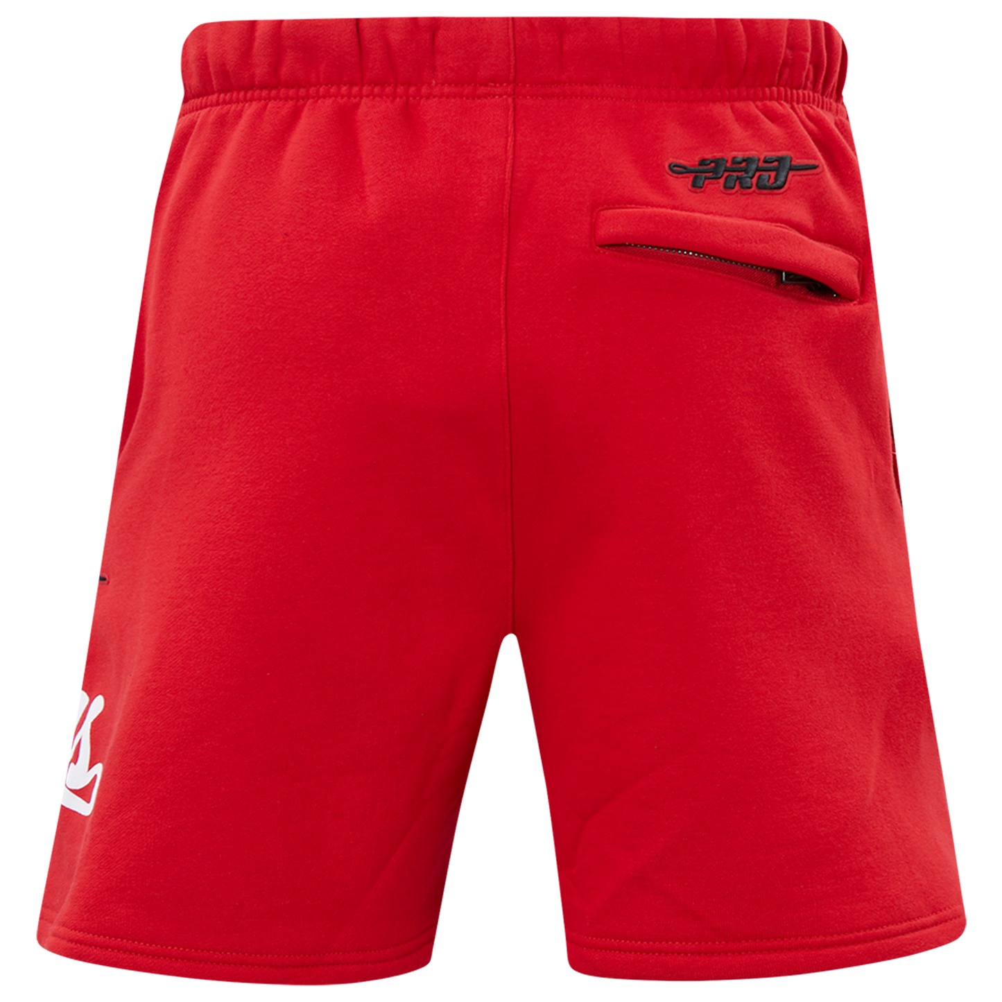 Pro Standard Rangers Living Large Fleece Shorts - Men's - Red/White