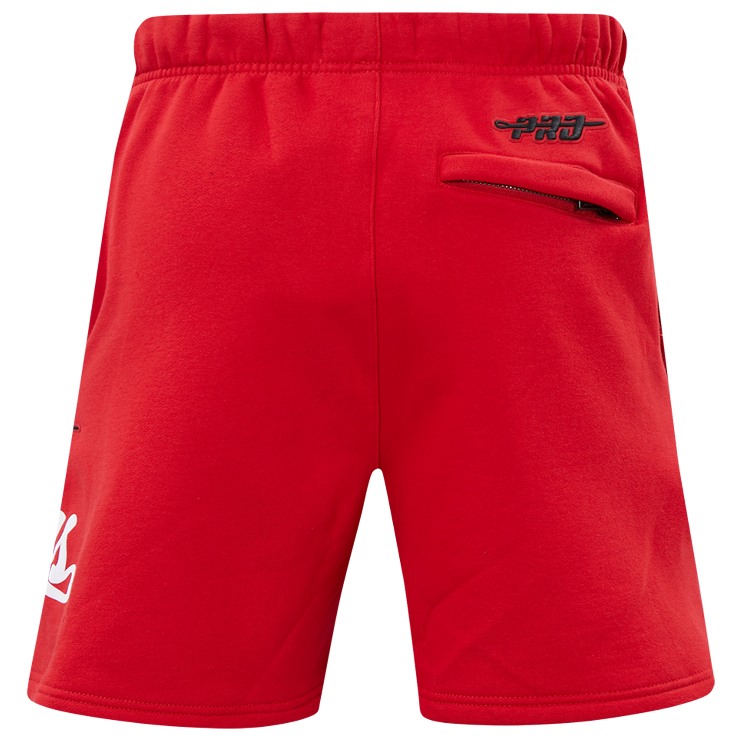 Pro Standard Rangers Living Large Fleece Shorts - Men's - Red/White