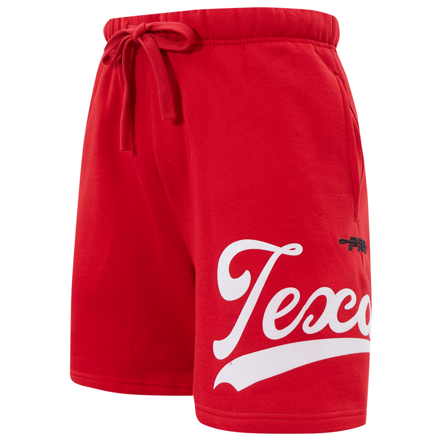 Pro Standard Rangers Living Large Fleece Shorts - Men's - Red/White