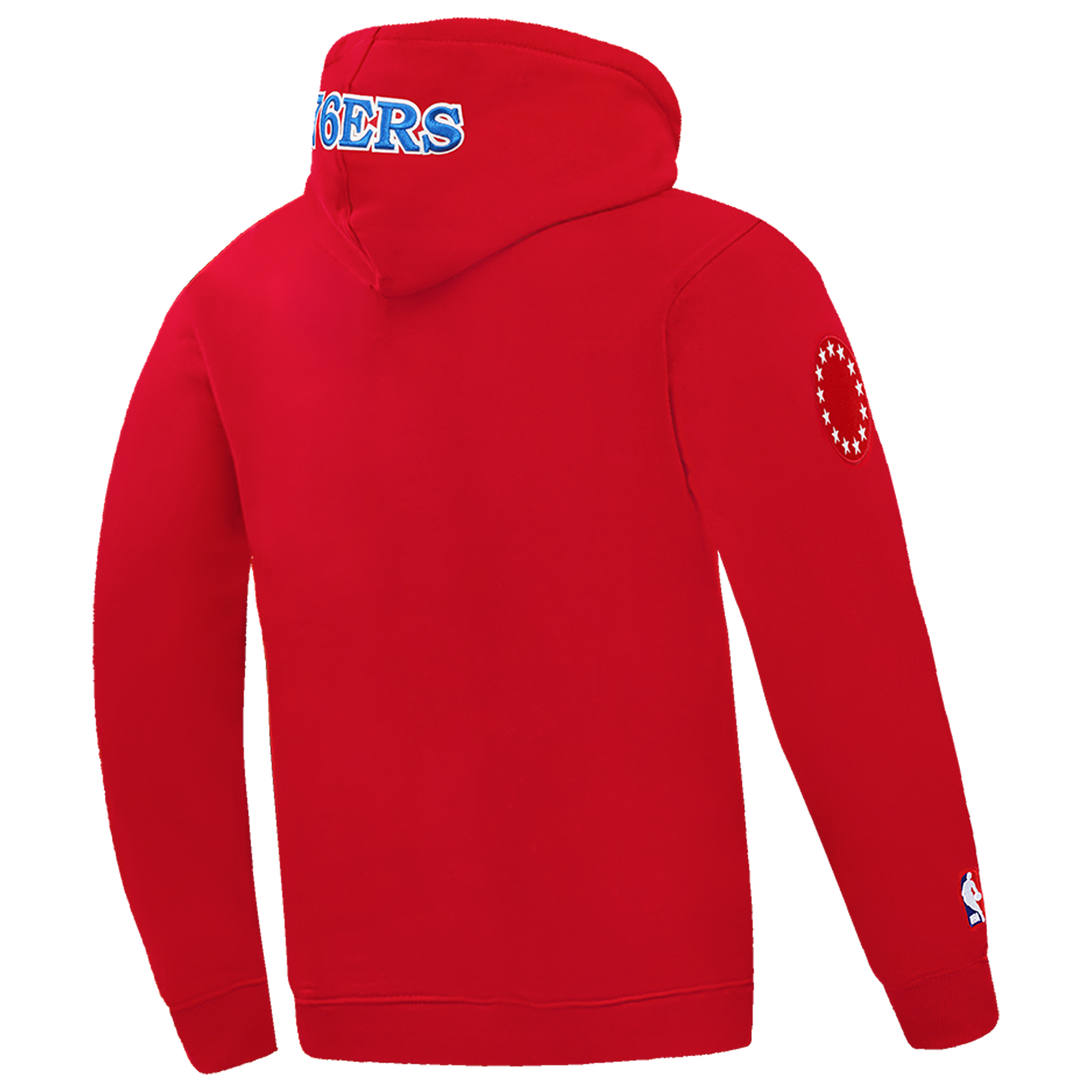 Pro Standard 76ERS OLD ENGLISH FLC PO HOODIE - Men's - Red