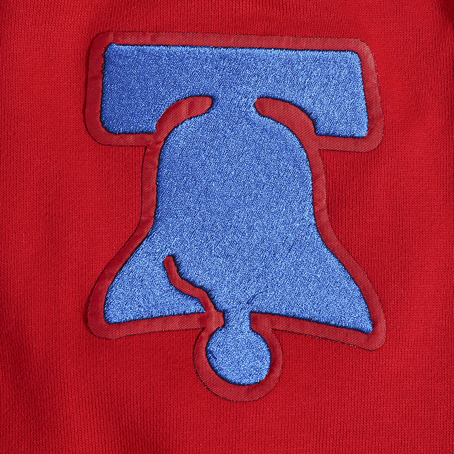 Pro Standard 76ERS OLD ENGLISH FLC PO HOODIE - Men's - Red
