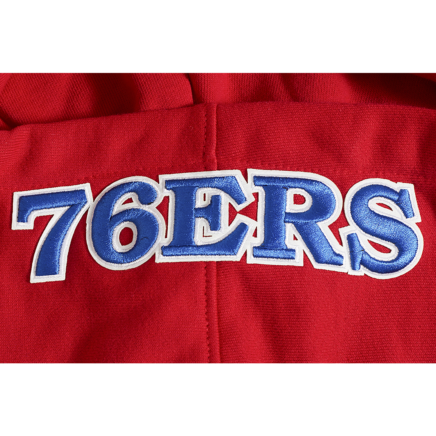 Pro Standard 76ERS OLD ENGLISH FLC PO HOODIE - Men's - Red