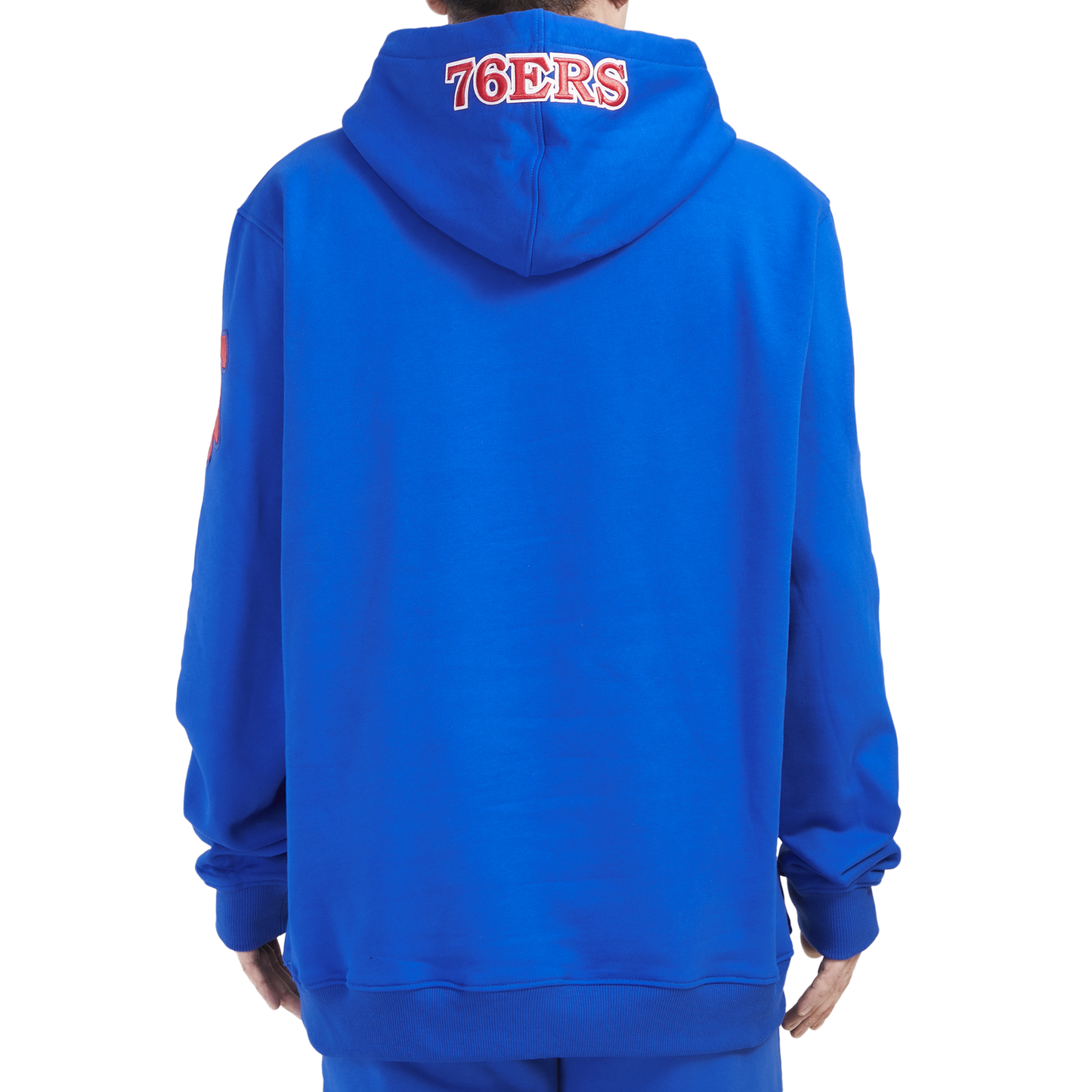 Pro Standard 76ERS OLD ENGLISH FLC PO HOODIE - Men's - Royal Blue