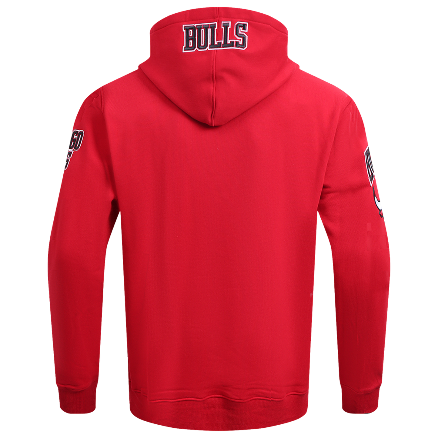 Pro Standard BULLS OLD ENGLISH FLC PO HOODIE - Men's - Red