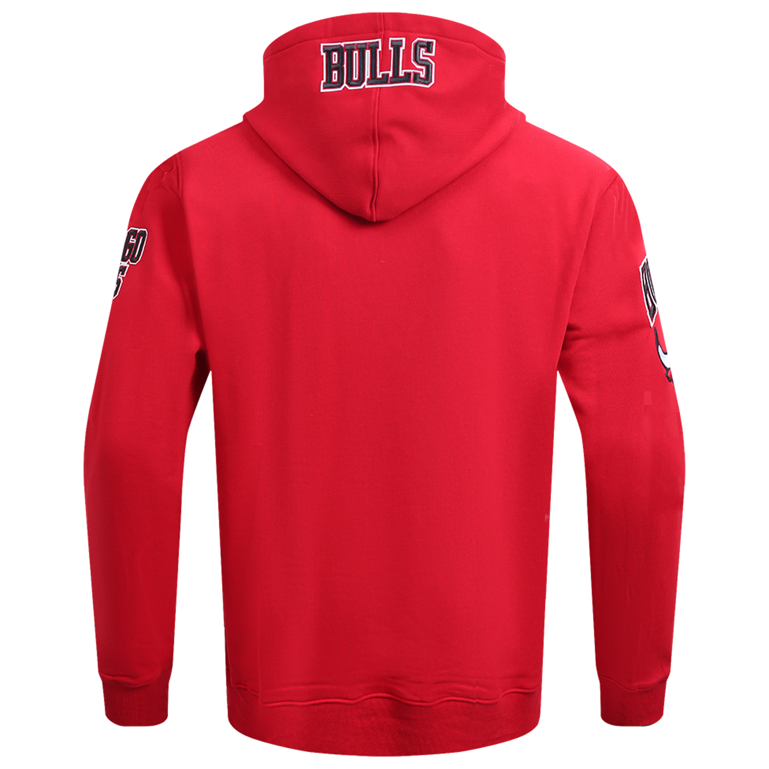Pro Standard BULLS OLD ENGLISH FLC PO HOODIE - Men's - Red