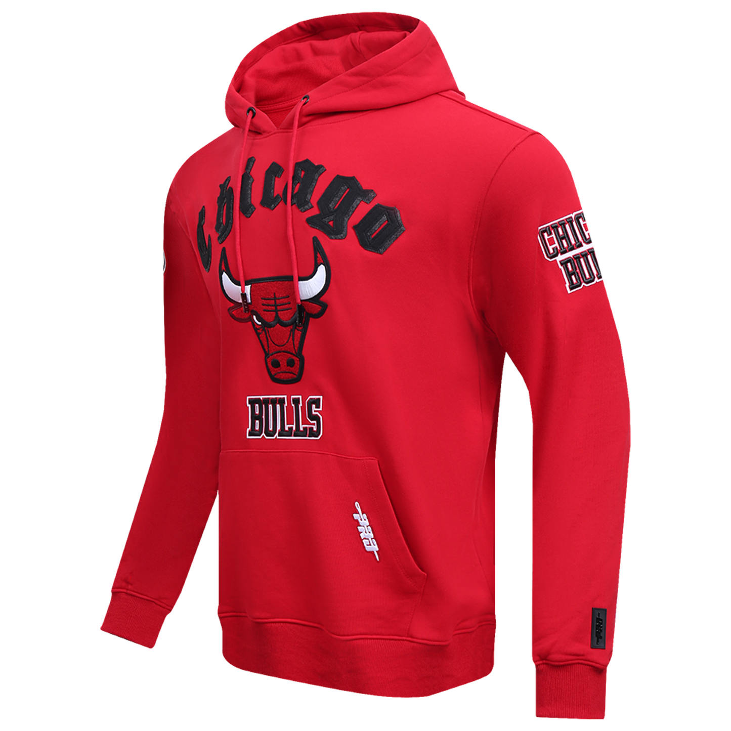 Pro Standard BULLS OLD ENGLISH FLC PO HOODIE - Men's - Red
