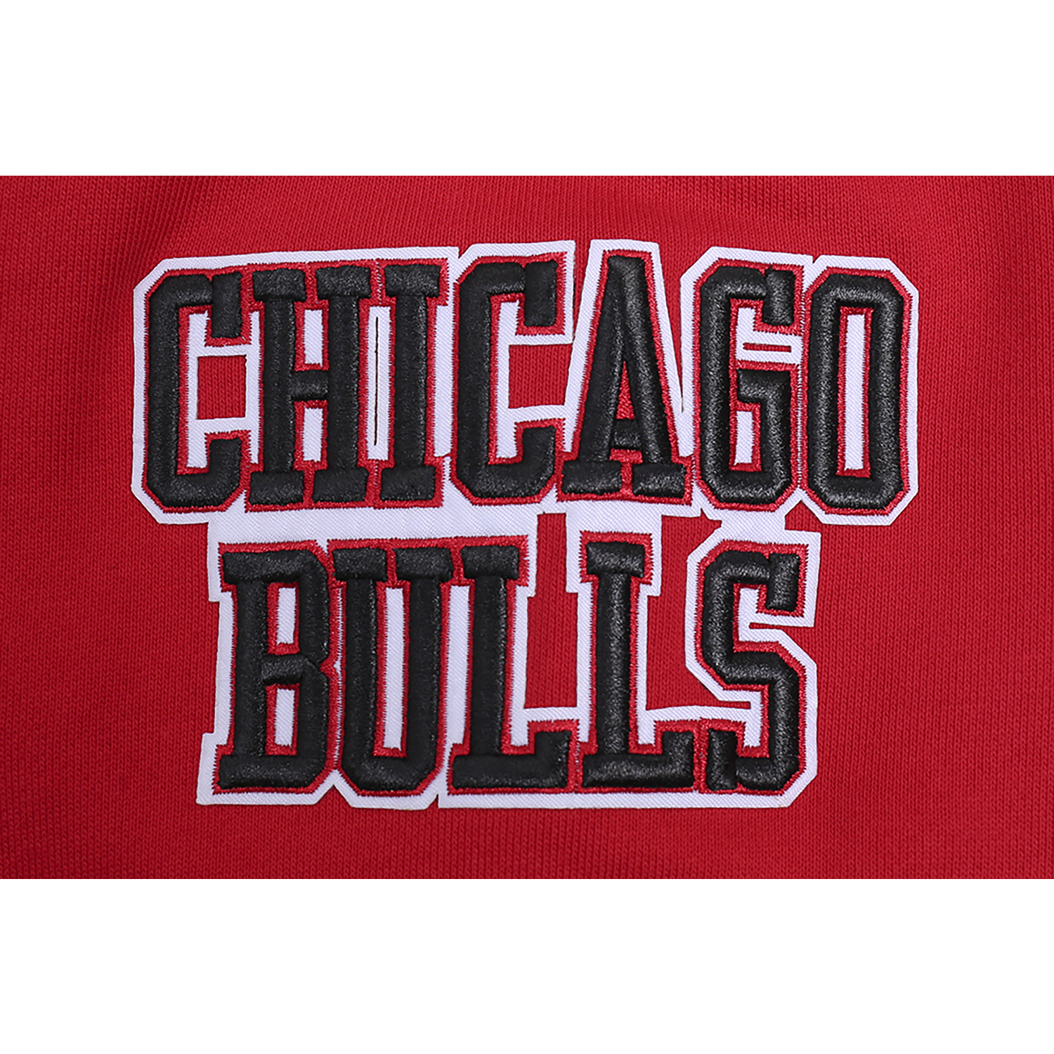 Pro Standard BULLS OLD ENGLISH FLC PO HOODIE - Men's - Red