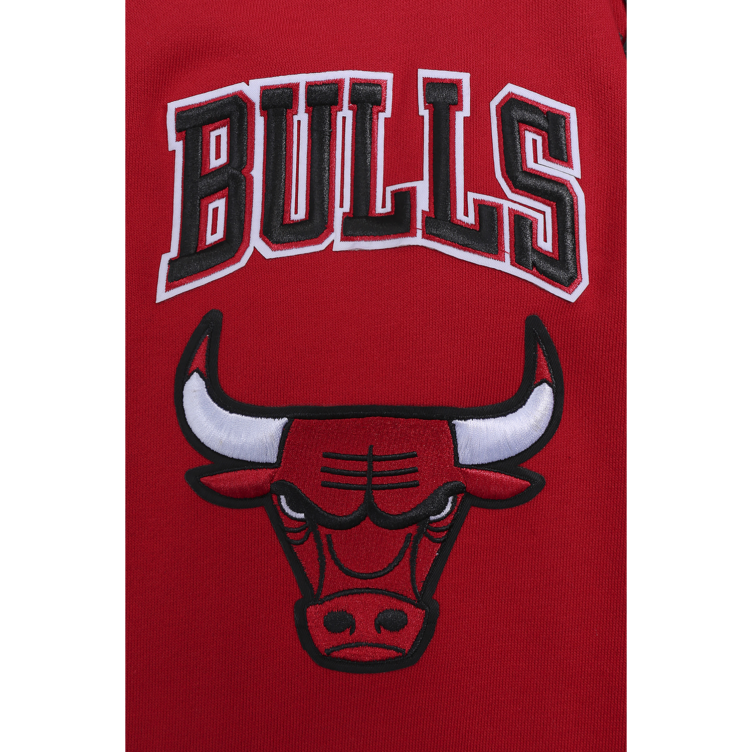 Pro Standard BULLS OLD ENGLISH FLC PO HOODIE - Men's - Red