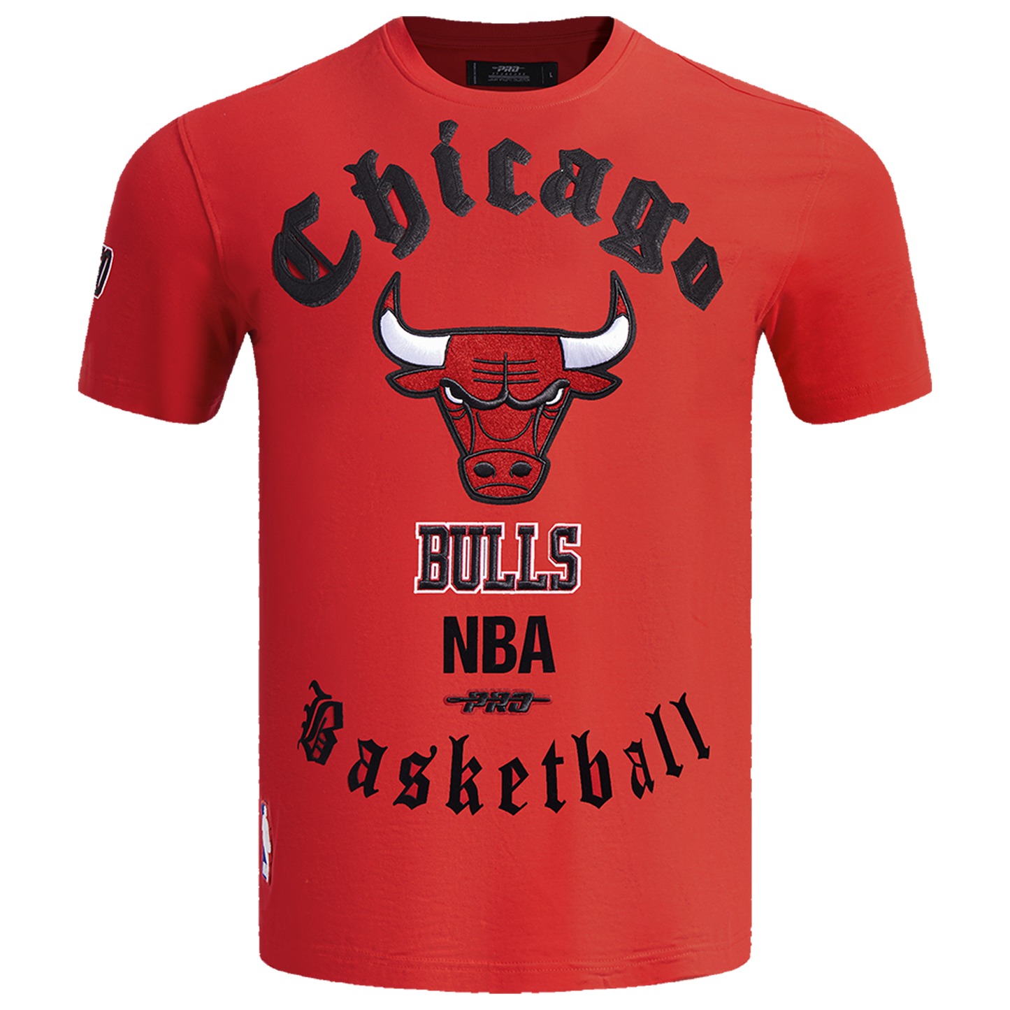 Pro Standard BULLS OLD ENGLISH SJ TEE - Men's - Red