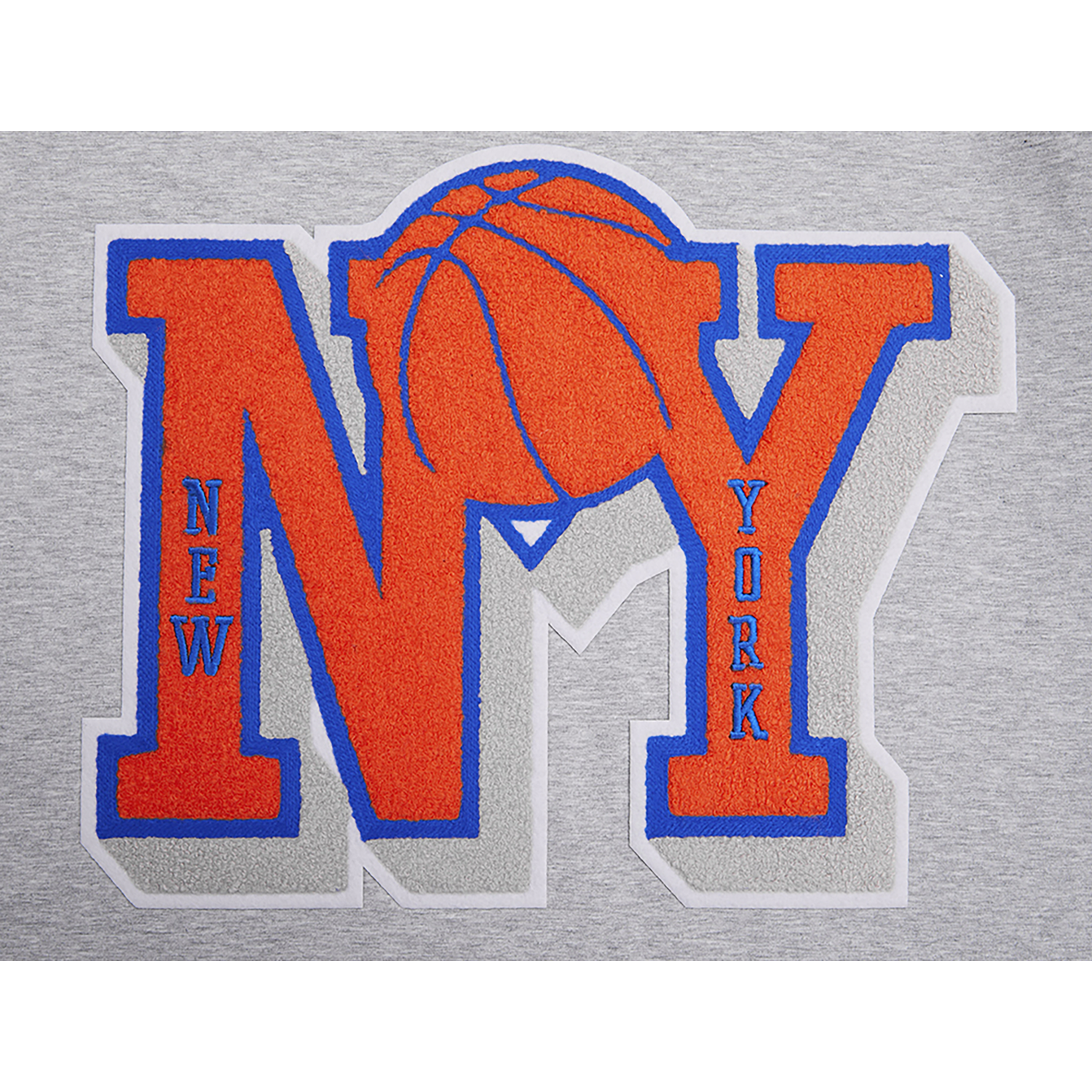 Pro Standard Knicks Mash Up T-Shirt - Men's - Heather Grey