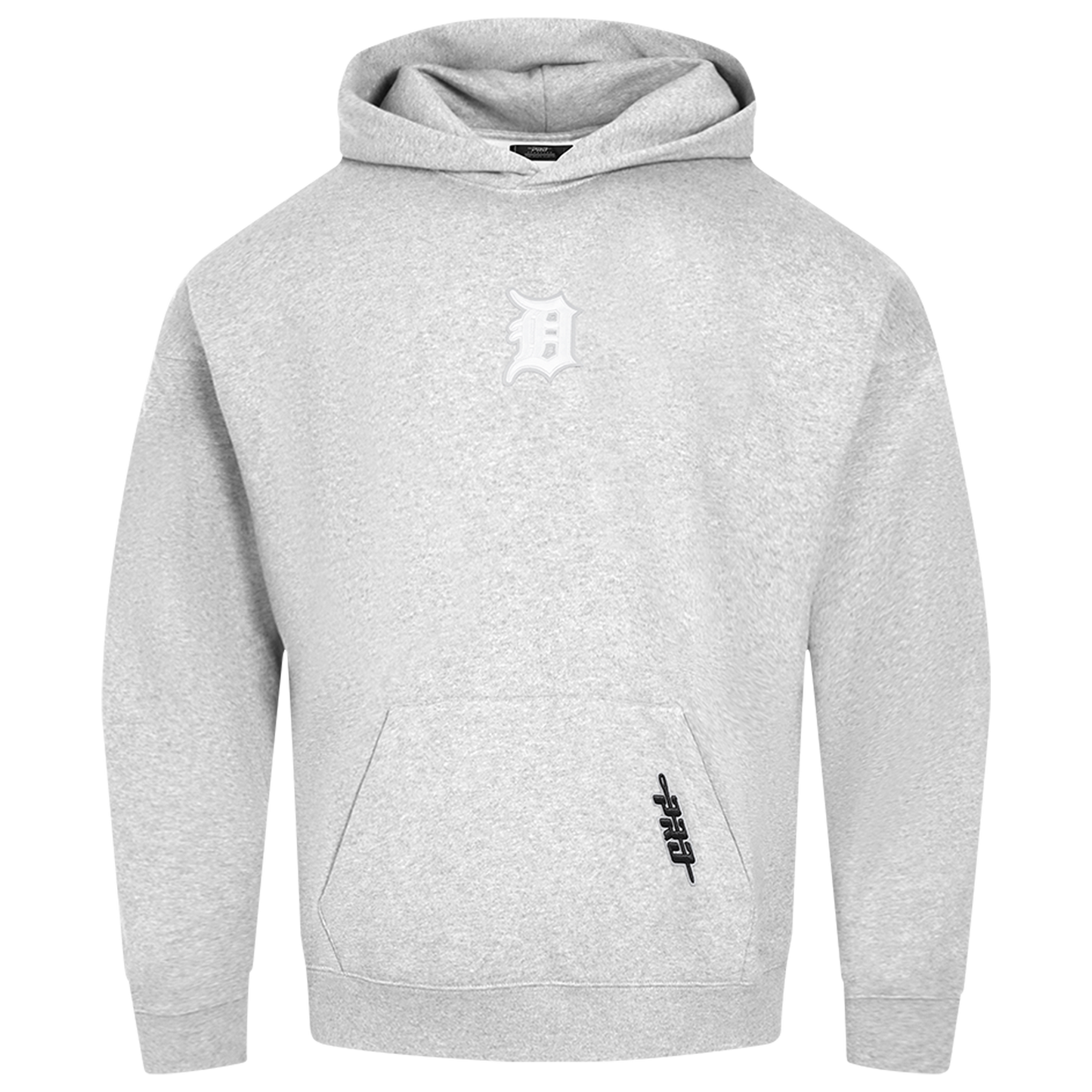 Pro Standard Tigers Classic DS PO Hoodie - Men's - Grey/White