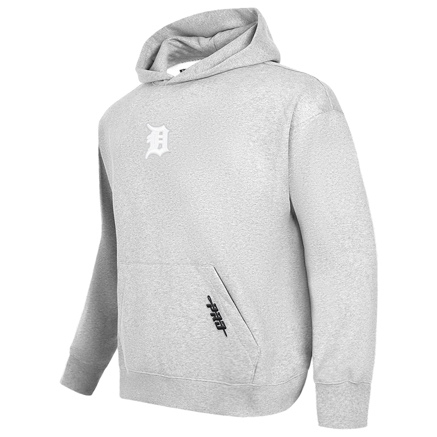 Pro Standard Tigers Classic DS PO Hoodie - Men's - Grey/White