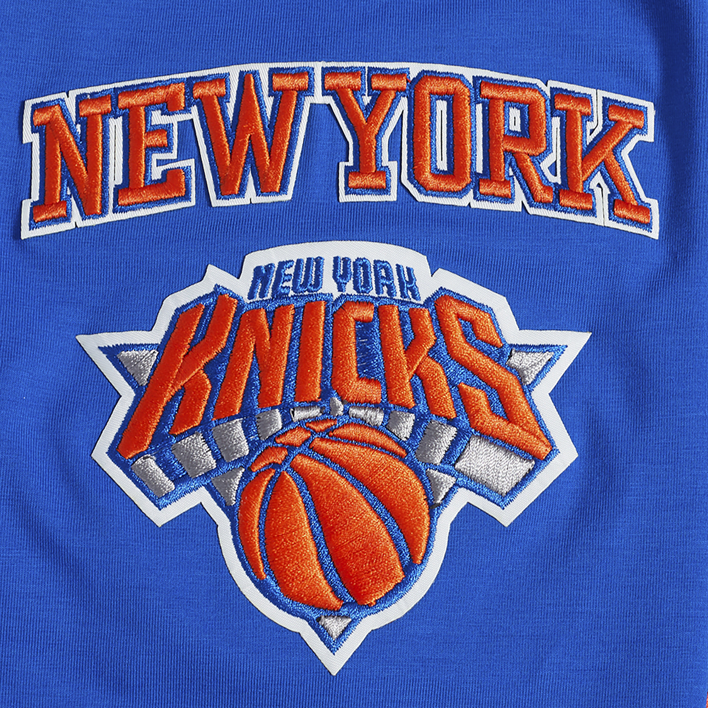 Pro Standard KNICKS OLD ENGLISH SJ TEE - Men's - Royal Blue