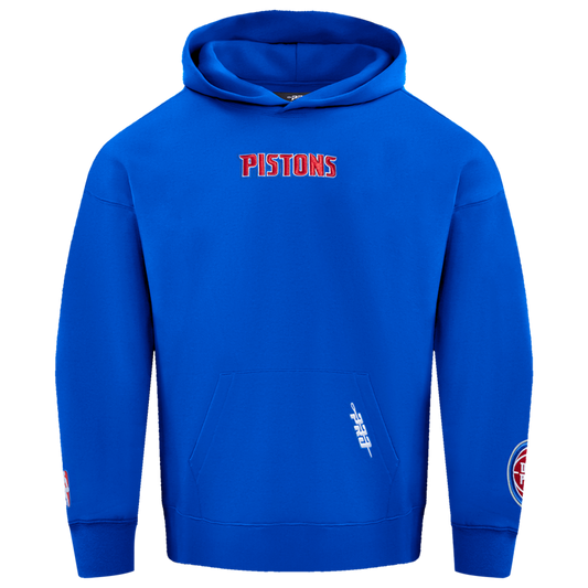 Pro Standard Pistons Pullover Hoodie - Men's - Royal Blue