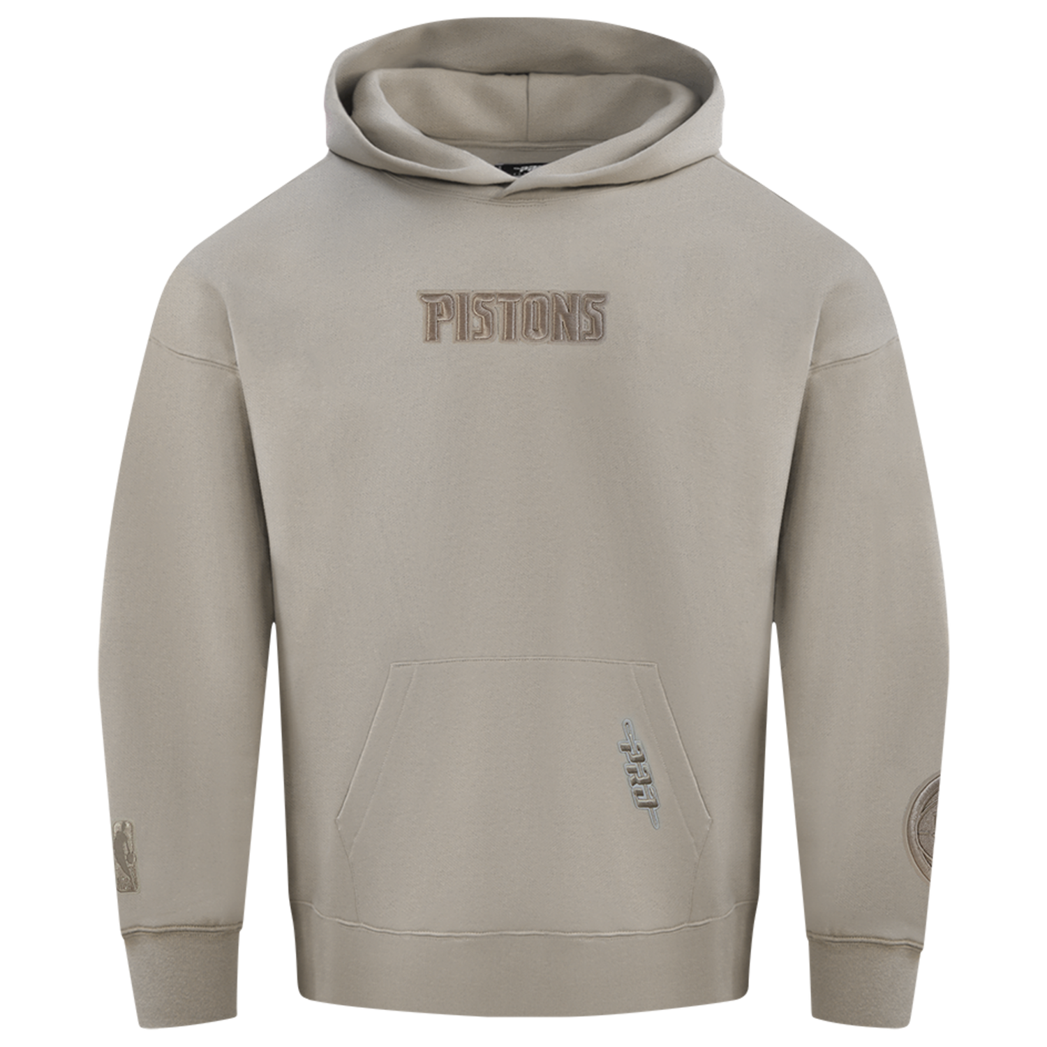 Pro Standard Pistons Pullover Hoodie - Men's - Taupe