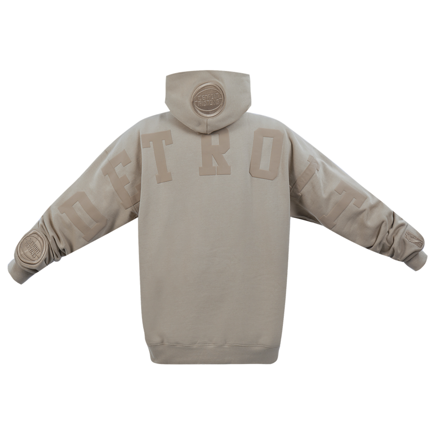 Pro Standard Pistons Pullover Hoodie - Men's - Taupe