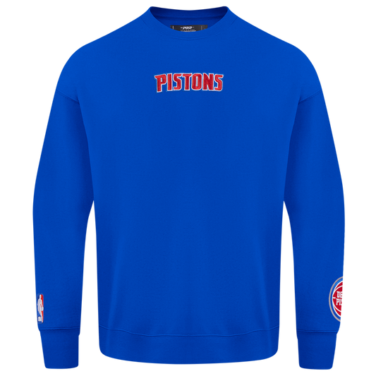 Pro Standard DETROIT PISTONS SWEATSHIRT - Men's - Royal Blue